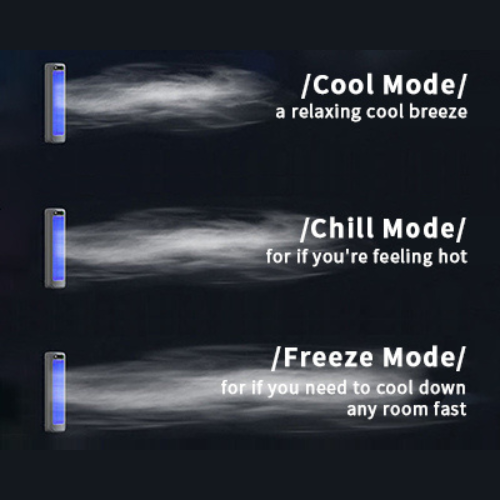 Coldeez Cooling Ace 3 settings